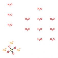 натрий фосфорнокислый 3-х замещенный, 12-водный фасовка 1 кг.