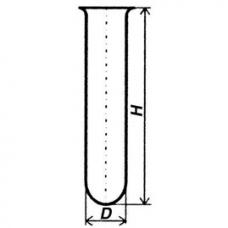 Пробирка кварцевая 45 мл