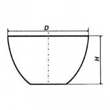 Тигель кварцевый низкий Н-40 мл
