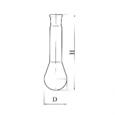 колба Кьельдаля 1-250-19/26 ТС