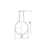 колба круглодонная К-1-50-14/23