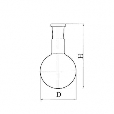 колба круглодонная К-1-50-14/23