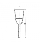 воронка фильтровальная ВФ-1-60 пористость 17