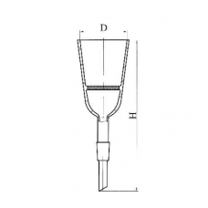 воронка фильтровальная ВФ-2-20 пористость 160 со шлифом