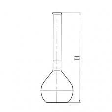колба мерная 1-200 1-й класс точности ГОСТ 1770-74